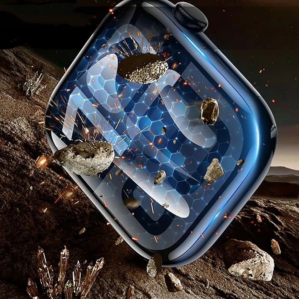 Tech-Protect Easy Set Flex+ Apple Watch 4 / 5 / 6 / SE 1 / 2 / 3 44mm Fekete [3 CSOMAG]
 - 2