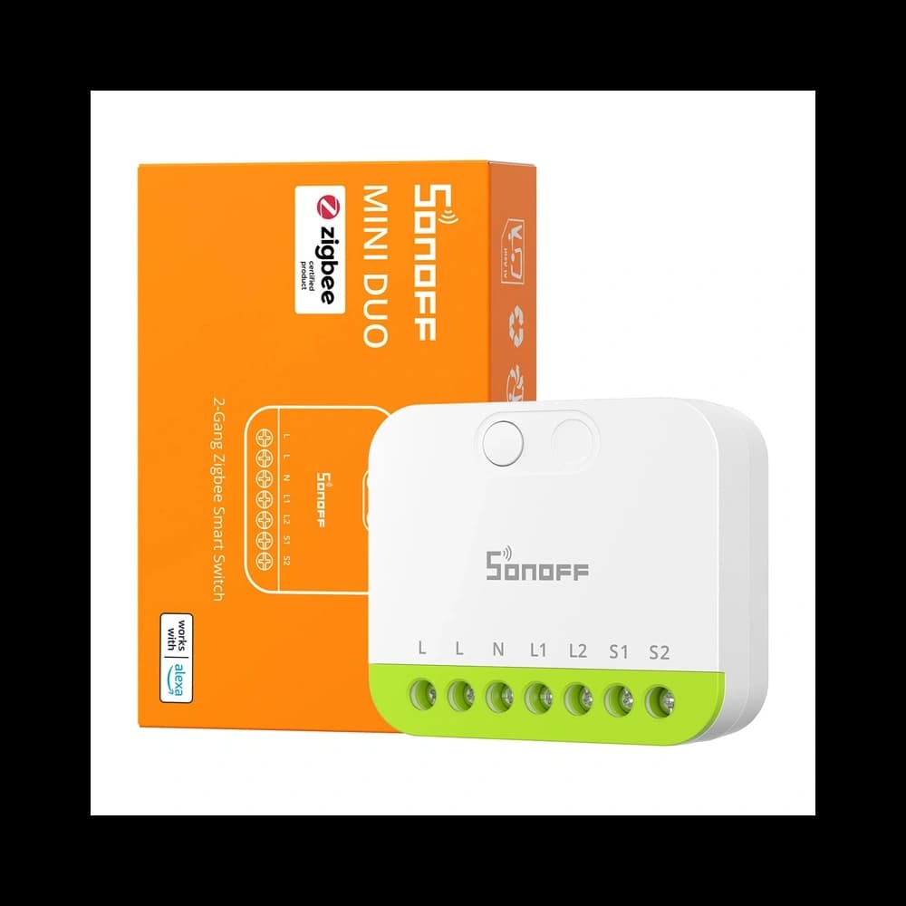 Mini switch dual-channel Sonoff MINI-ZB2GS ZigBee
 - 4