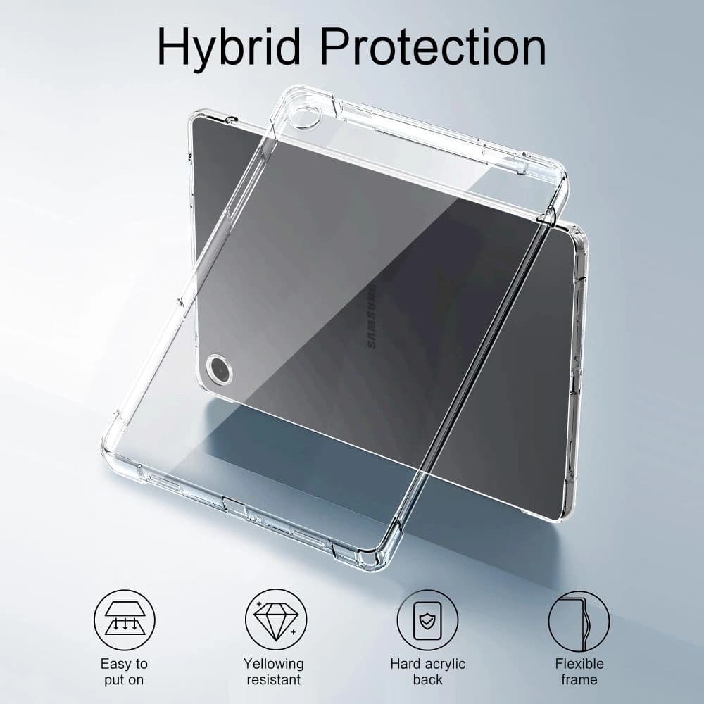 Tech-Protect Flexair Samsung Galaxy Tab A9 / A11 8.7 X110 / X115 / X133 / X135 čirý
 - 3