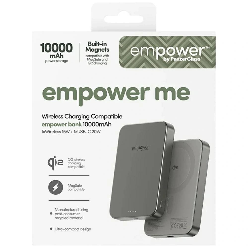 Empower Power Bank de la PanzerGlass 10000mAh titan
 - 5