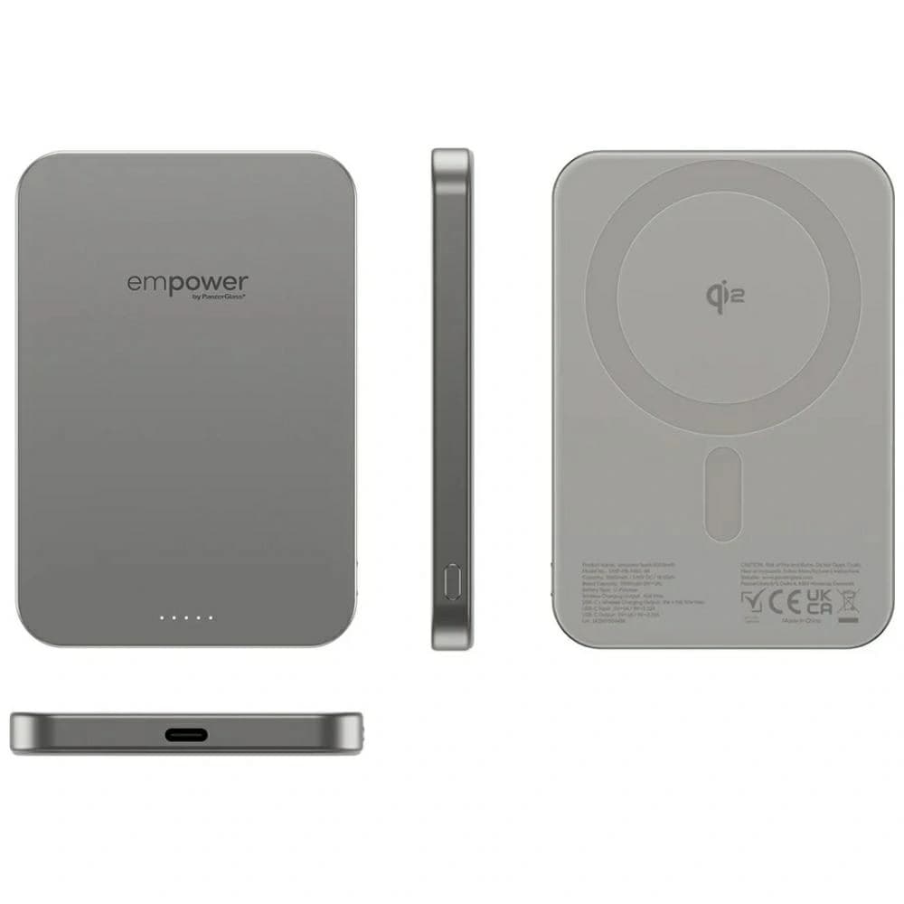 Empower Power Bank de la PanzerGlass 5000mAh titan
 - 4