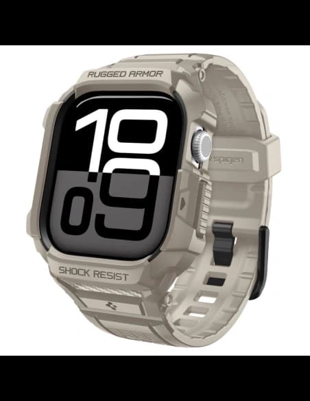 Spigen Rugged Armor Pro V2 Apple Watch 10 / 11 46mm Dune Bézs
