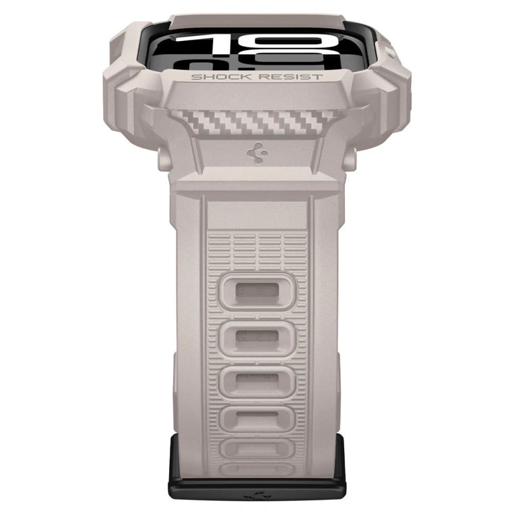 Spigen Rugged Armor Pro V2 Apple Watch 10 / 11 46mm Dune Bézs
 - 5