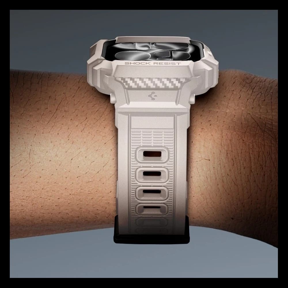Spigen Rugged Armor Pro V2 Apple Watch 10 / 11 46mm Dune Bézs
 - 10