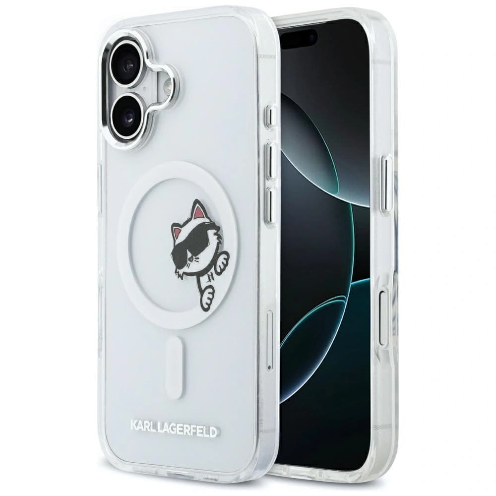 Karl Lagerfeld IML Peekaboo MagSafe Apple iPhone 17 transparent
 - 1