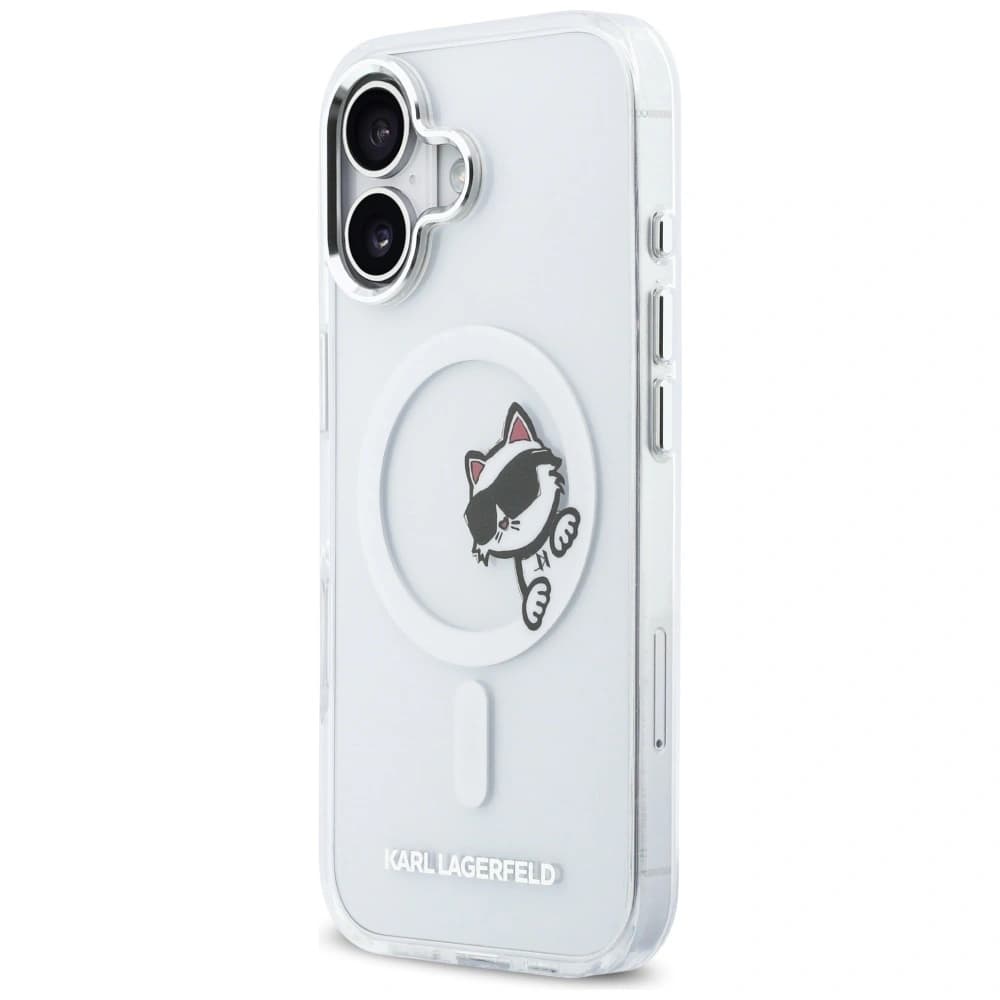 Karl Lagerfeld IML Peekaboo MagSafe Apple iPhone 17 transparent
 - 2