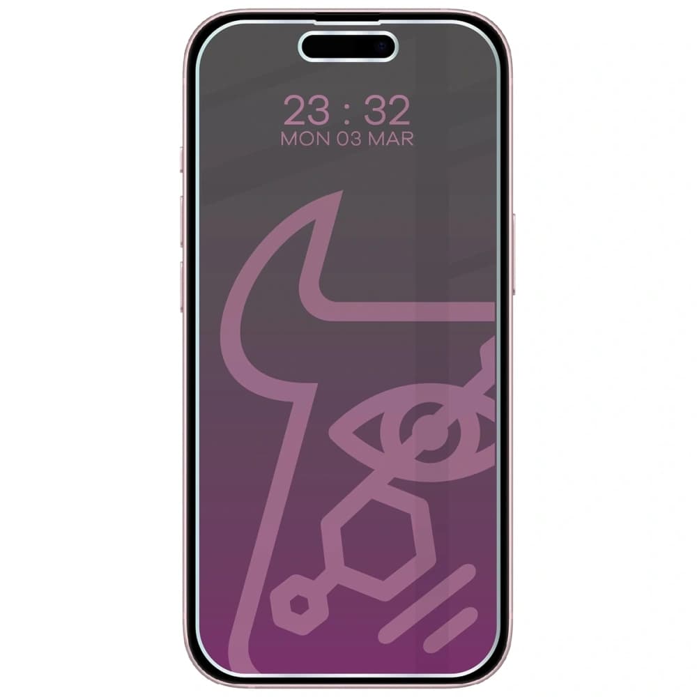 Bizon Glass Mule Shadow Apple iPhone 15 mat
 - 3