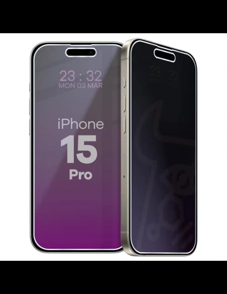 Bizon Glass Mule Shadow Apple iPhone 15 Pro mat