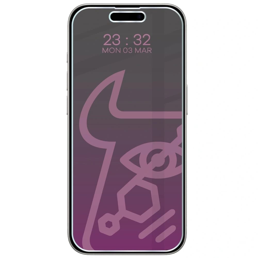 Bizon Glass Mule Shadow Apple iPhone 15 Pro mat - 3