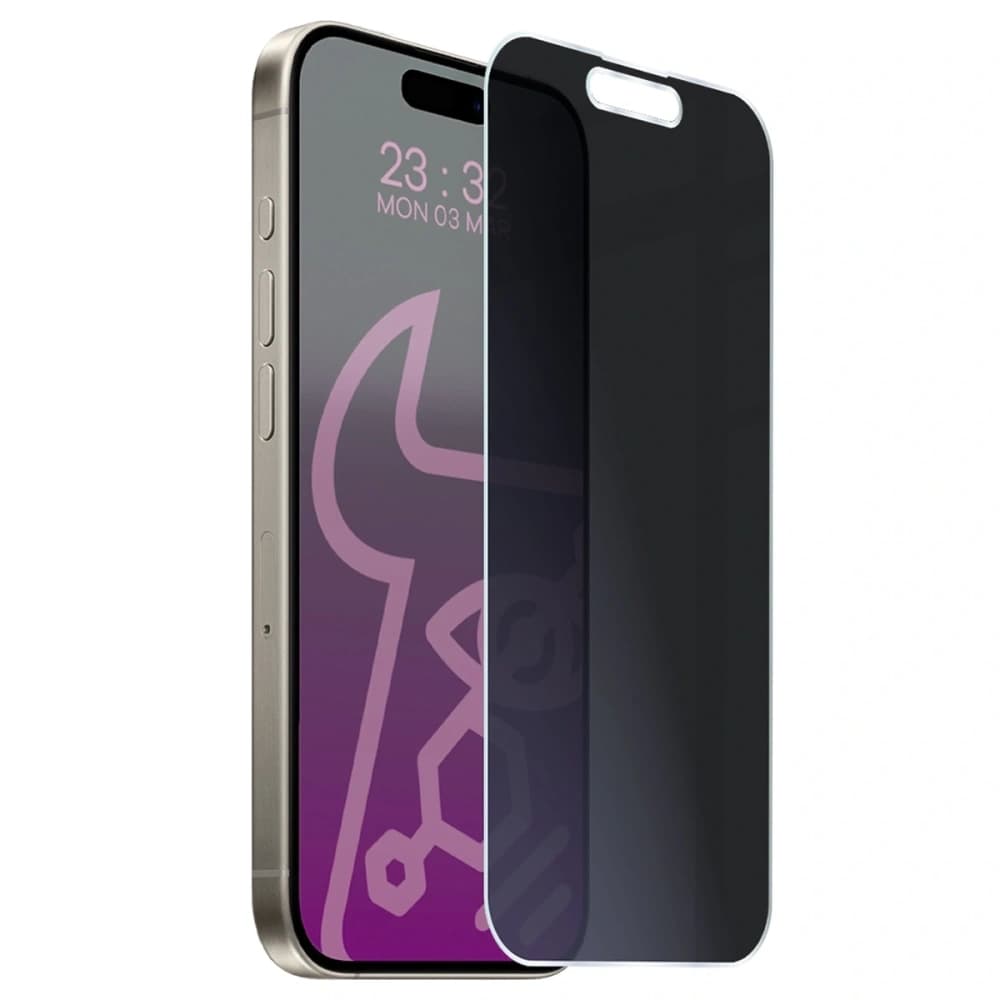 Bizon Glass Mule Shadow Apple iPhone 15 Pro mat - 5