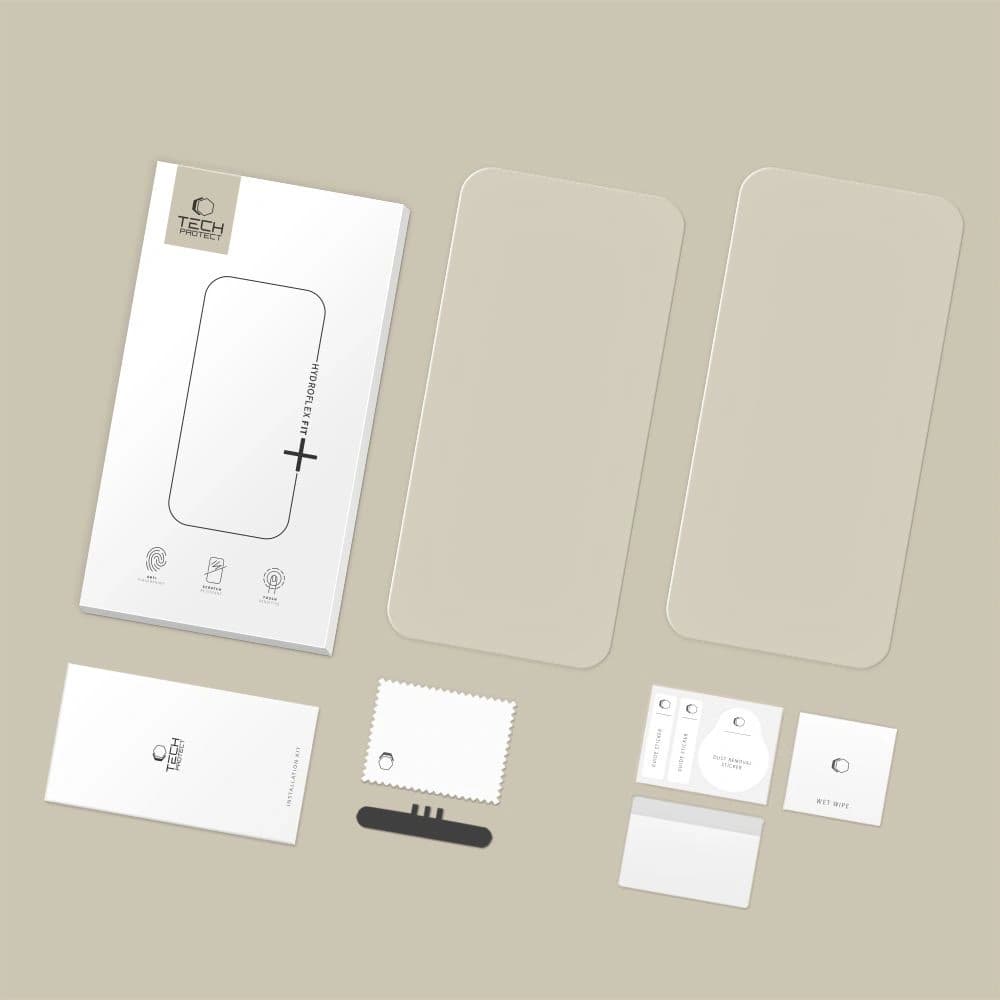Tech-Protect Hydroflex Fit+ Xiaomi Redmi Note 15 Pro+ Plus 5G Čirý [2 BALENÍ]
 - 5
