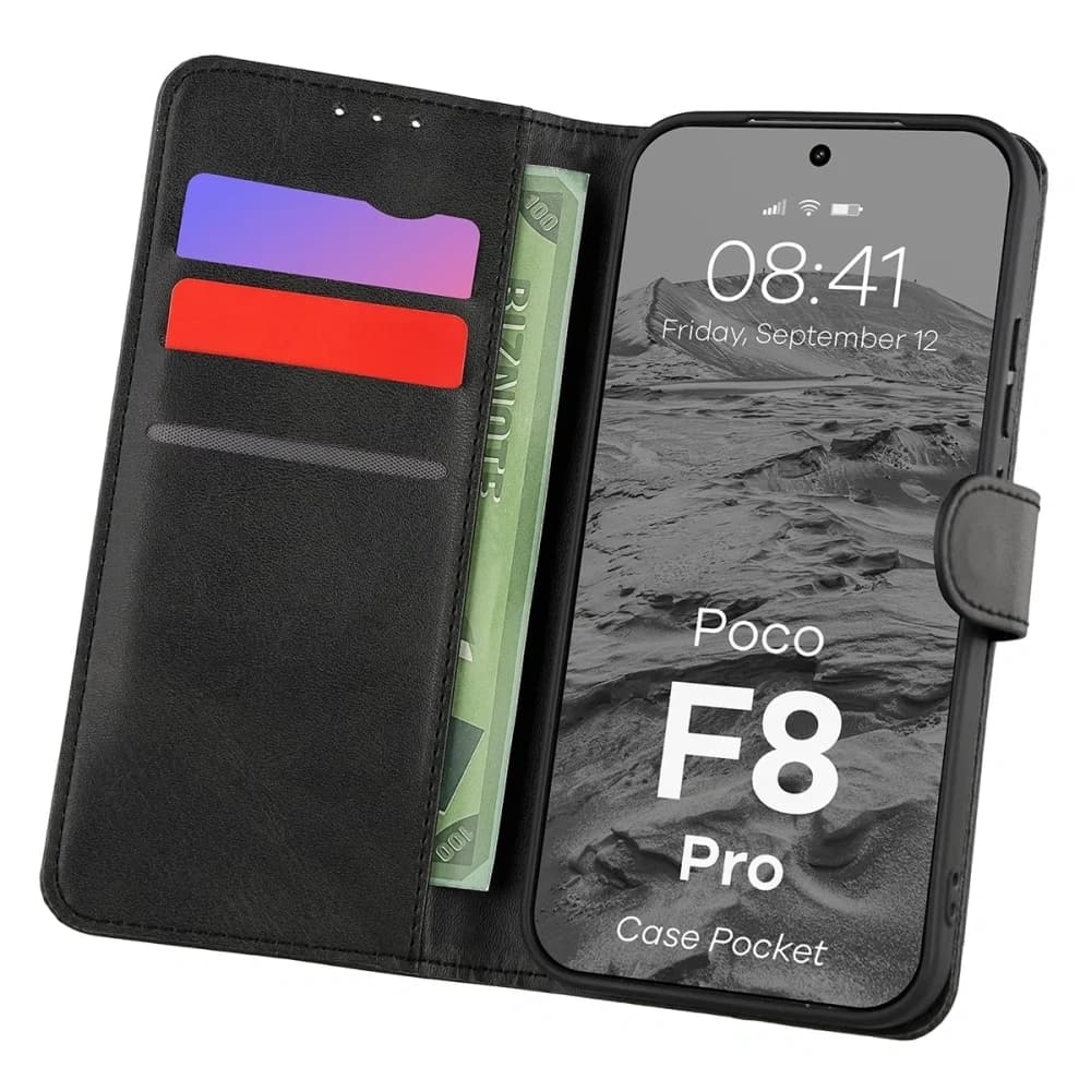 Bizon Case Pocket Xiaomi POCO F8 Pro fekete
