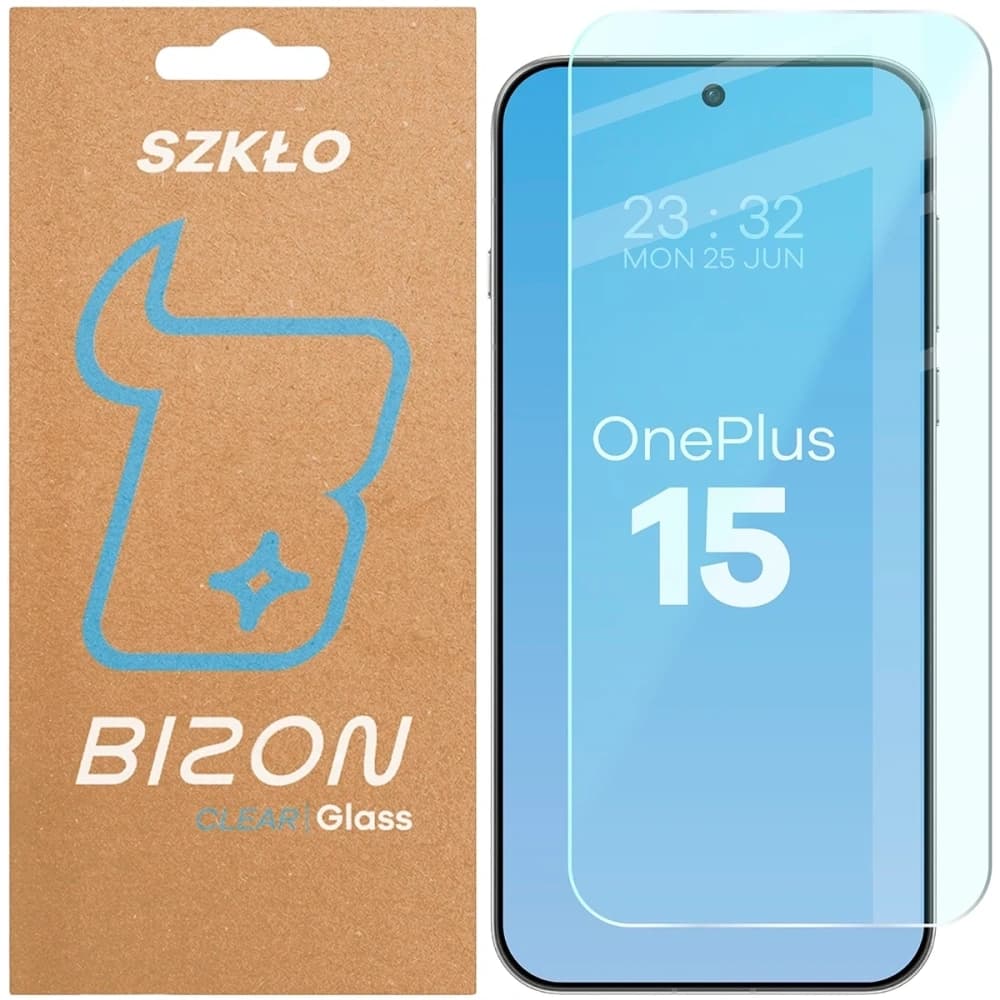 Bizon Glass Clear 2 OnePlus 15
 - 1