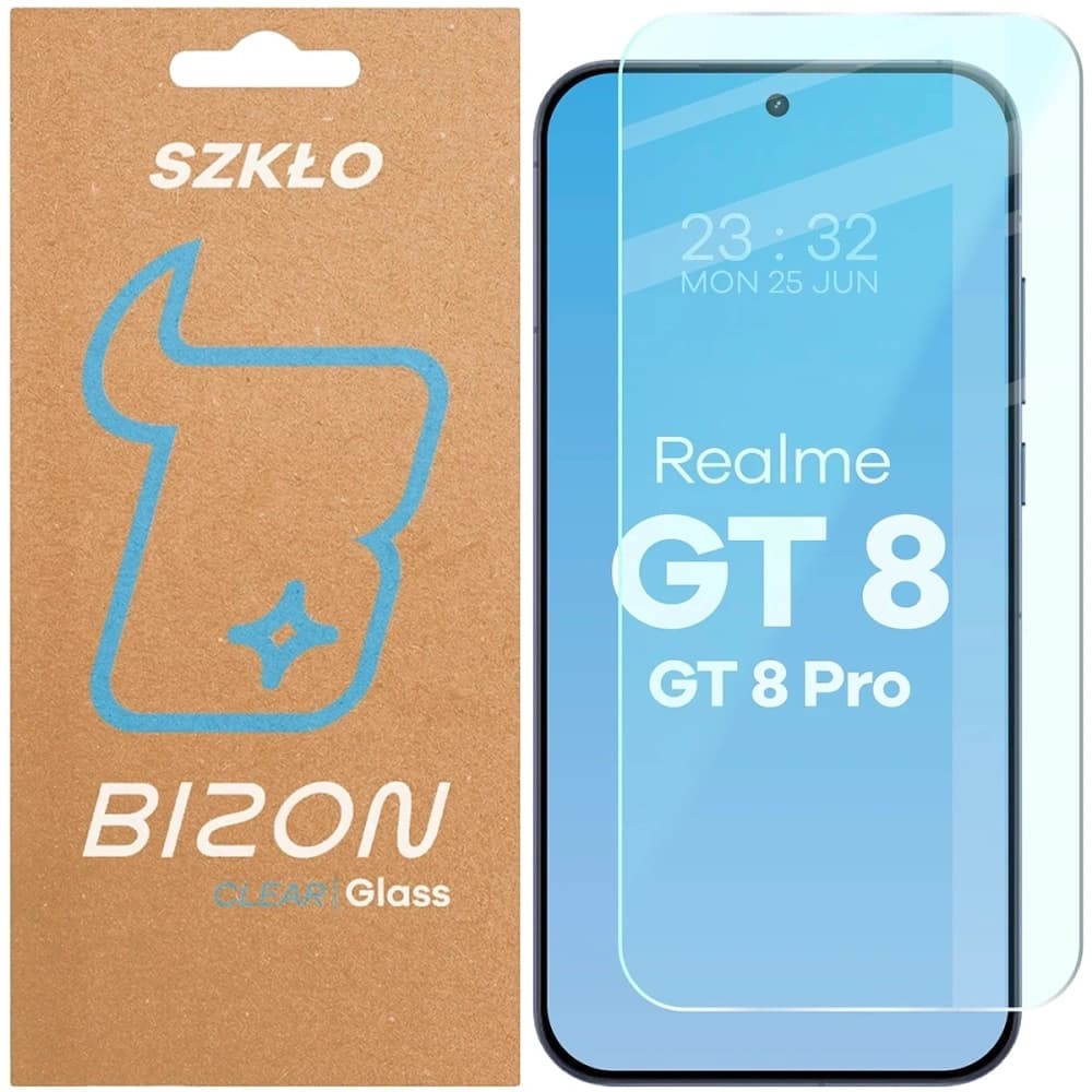 Bizon Glass Clear 2 Realme GT 8 / GT 8 Pro
 - 1