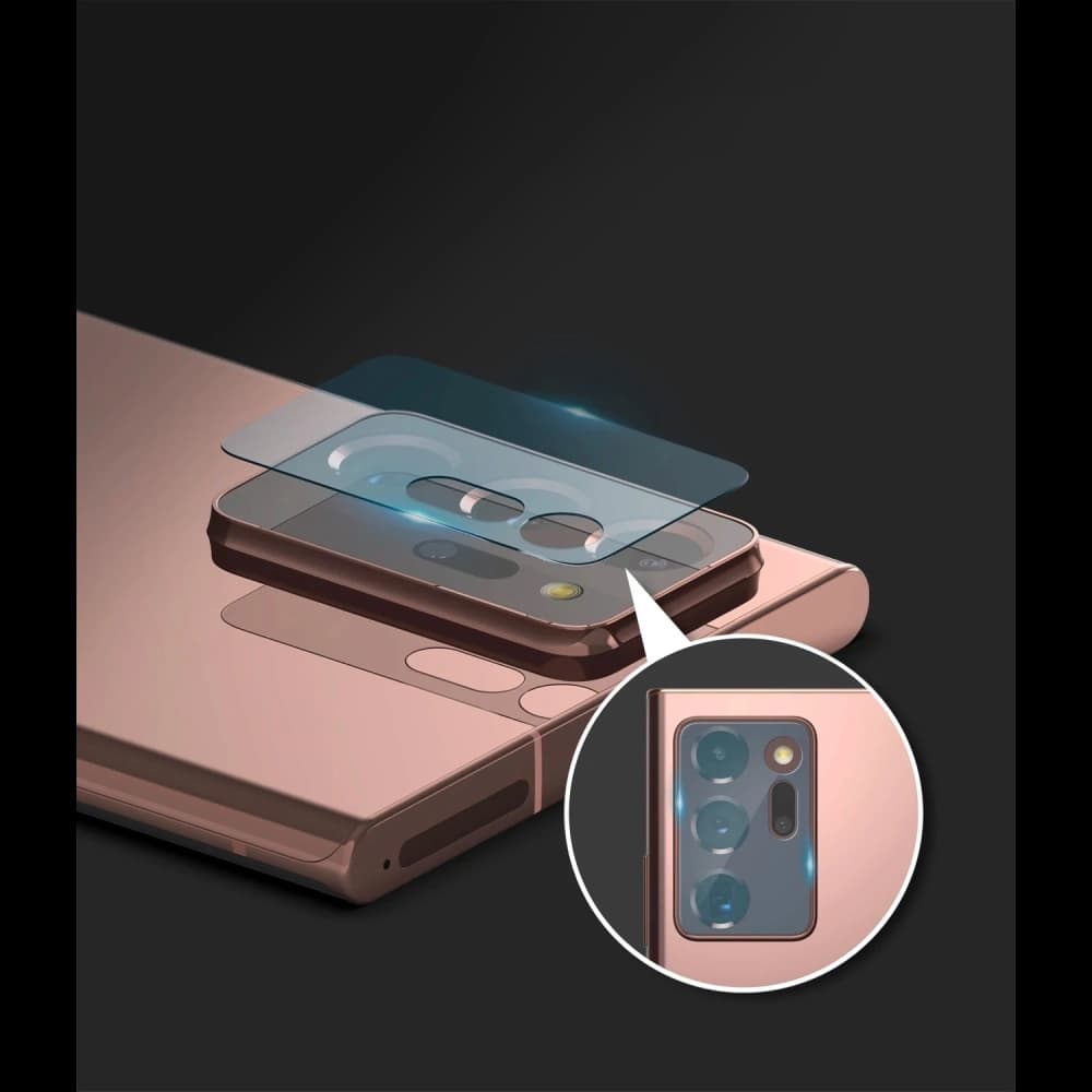 Tvrzené sklo na aparát Ringke Camera Glass Samsung Galaxy Note 20 Ultra [3 PACK] - 6