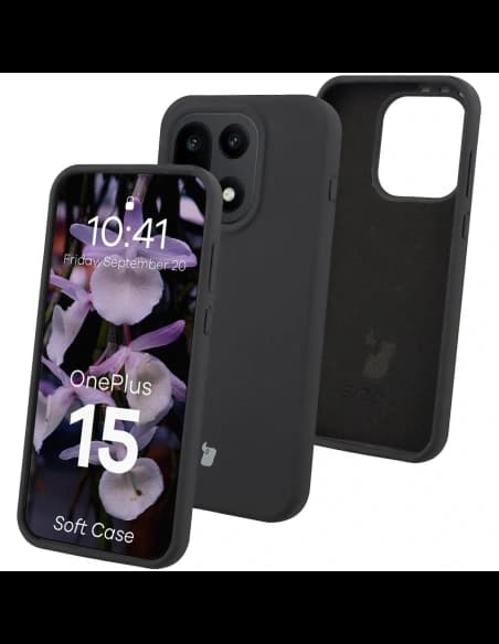 Bizon Soft Case OnePlus 15 černý
