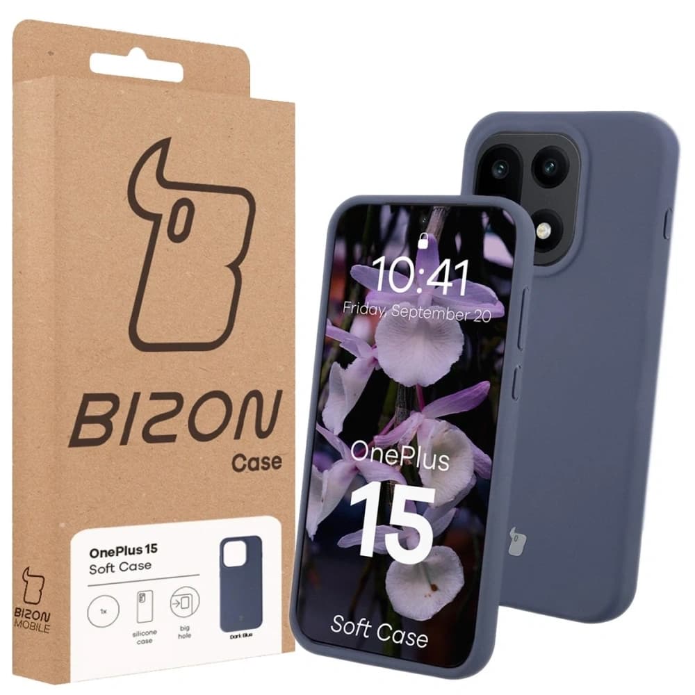 Bizon Soft Case OnePlus 15 tmavě modrý
- 7