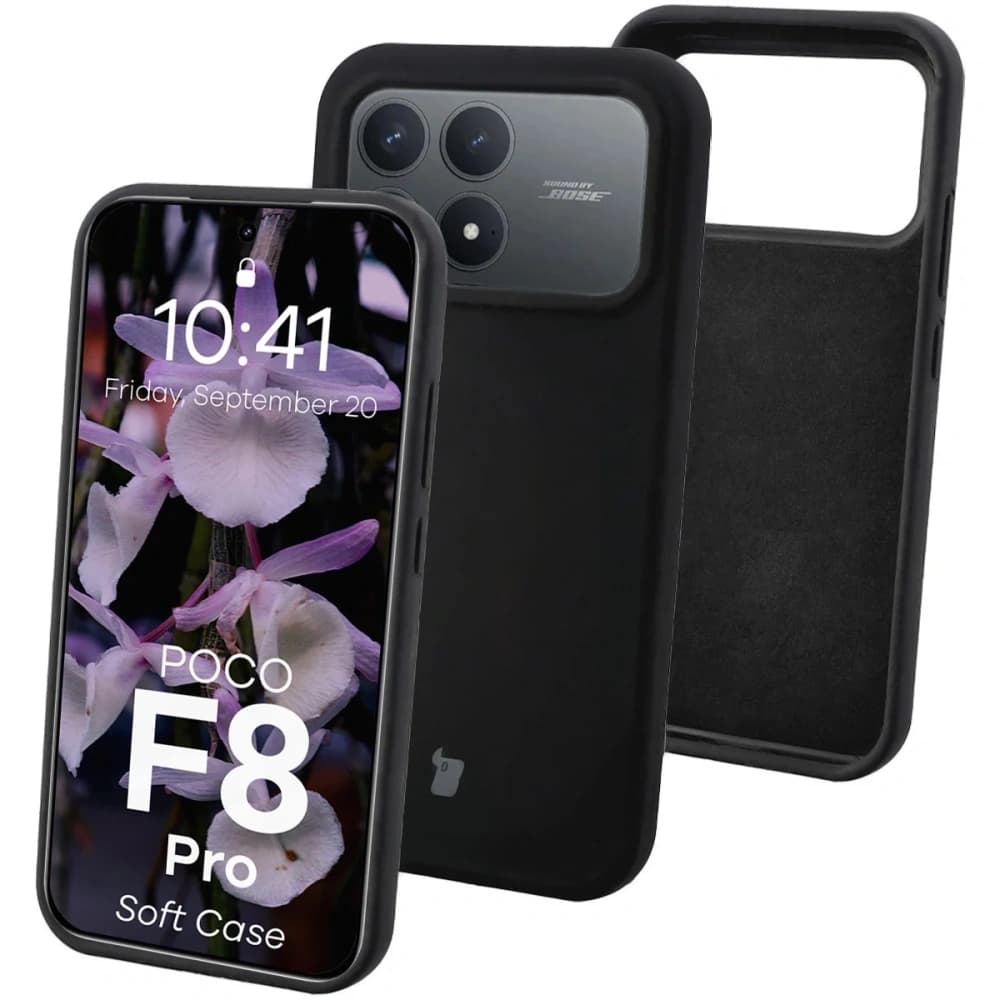 Bizon Soft Case Xiaomi POCO F8 Pro fekete
 - 1