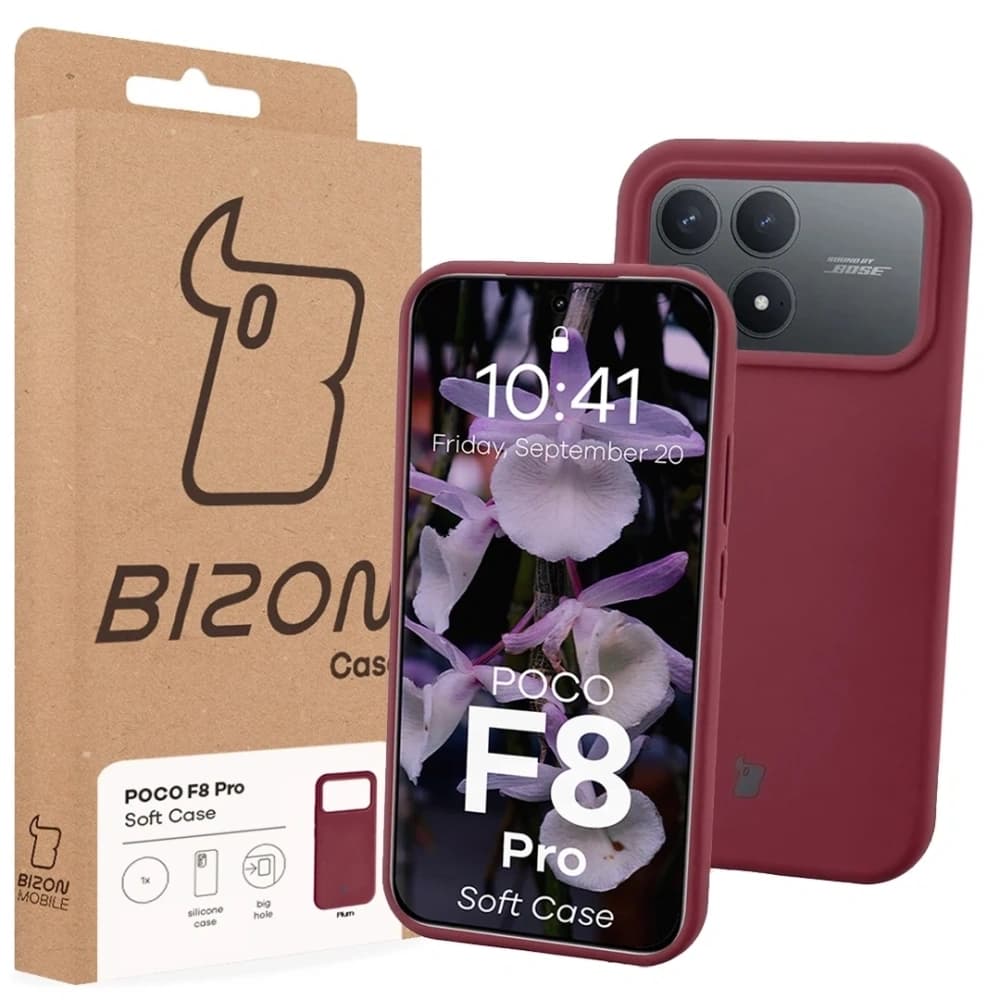 Bizon Soft Case Xiaomi POCO F8 Pro sötétlila
 - 7