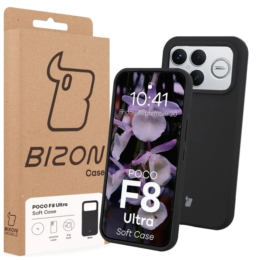 Bizon Soft Case Xiaomi POCO F8 Ultra schwarz
- 7