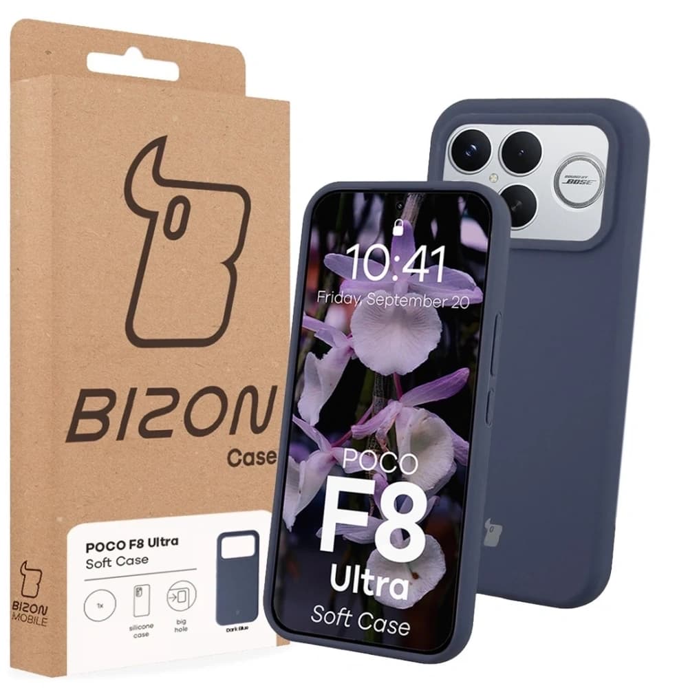 Bizon Soft Case Xiaomi POCO F8 Ultra tmavě modrý
- 7