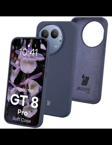 Bizon Soft Case Realme GT 8 Pro dunkelblau