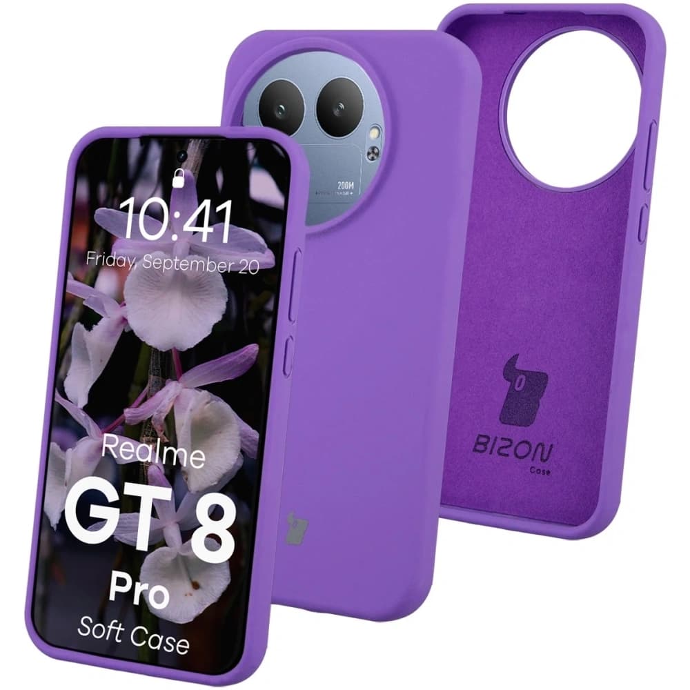 Bizon Soft Case Realme GT 8 Pro fialový
 - 1