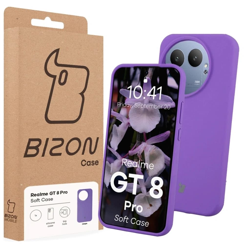 Bizon Soft Case Realme GT 8 Pro fialový
 - 7