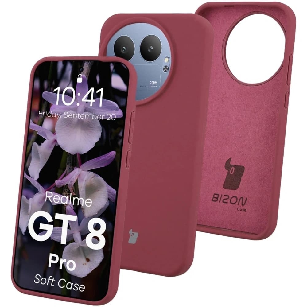 Bizon Soft Case Realme GT 8 Pro tmavě fialový
 - 1