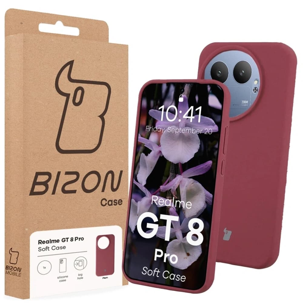 Bizon Soft Case Realme GT 8 Pro tmavě fialový
 - 7