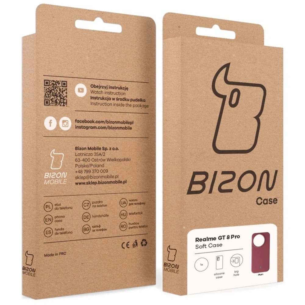 Bizon Soft Case Realme GT 8 Pro tmavě fialový
 - 8