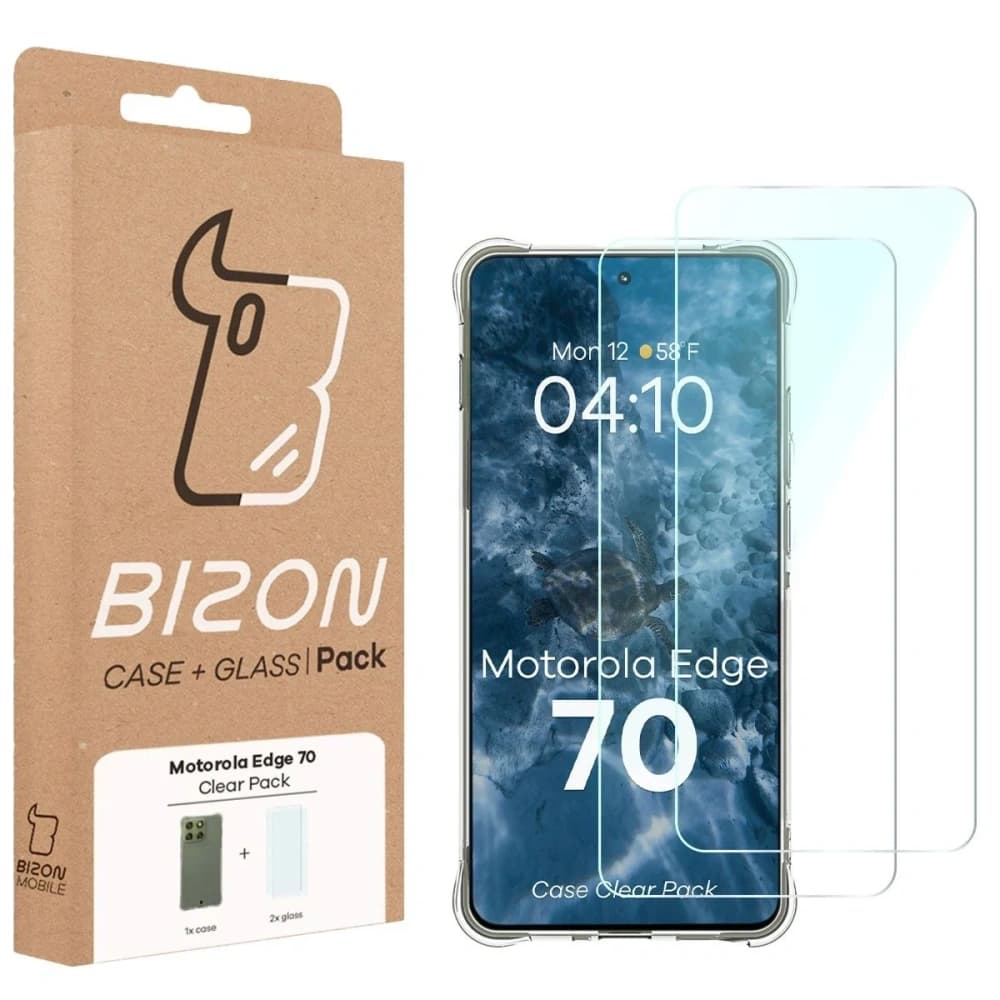 Bizon Case Clear Pack Motorola Edge 70
 - 9
