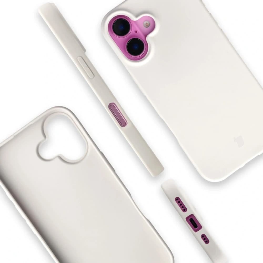 Bizon Case ReLeaf Apple iPhone 16 bílá
 - 4