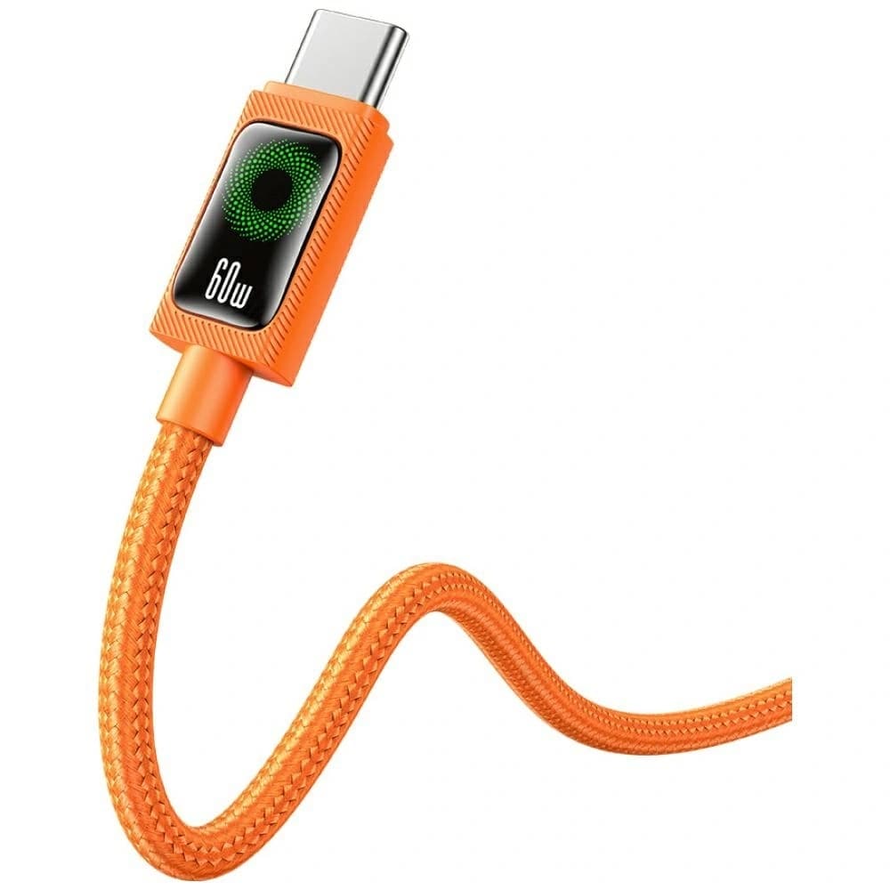 USAMS SJ773 PD 60W USB-C / USB-C Cable 1.2m orange - 7