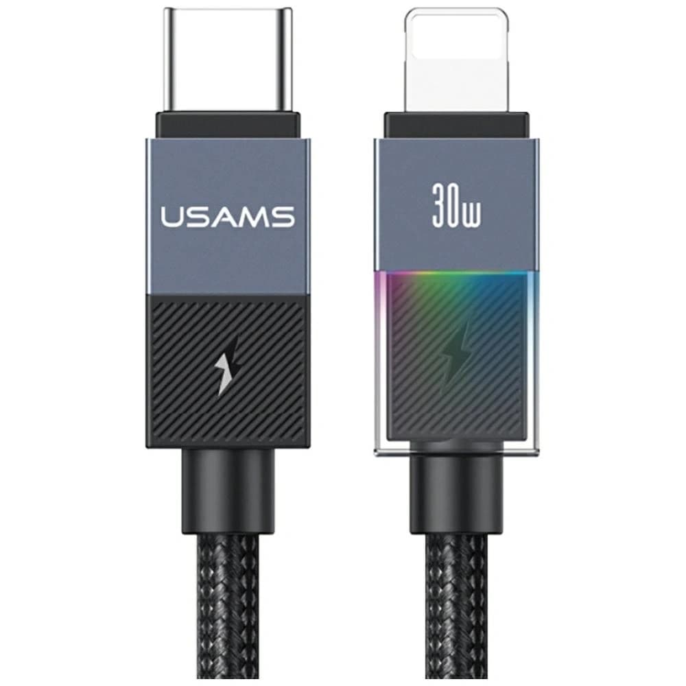 USAMS SJ776 PD 30W USB-C / Lightning Kabel 1.2m tarnish
 - 1