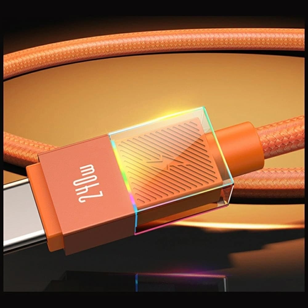 USAMS SJ777 PD 240W USB-C / USB-C Kabel 1.2m tarnish
 - 2