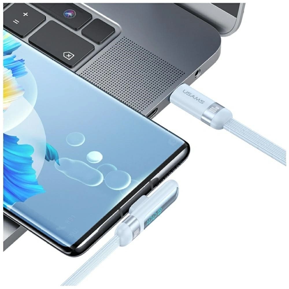 USAMS US-SJ653 PD 100W USB-C / USB-C Cable 1.2m purple - 6