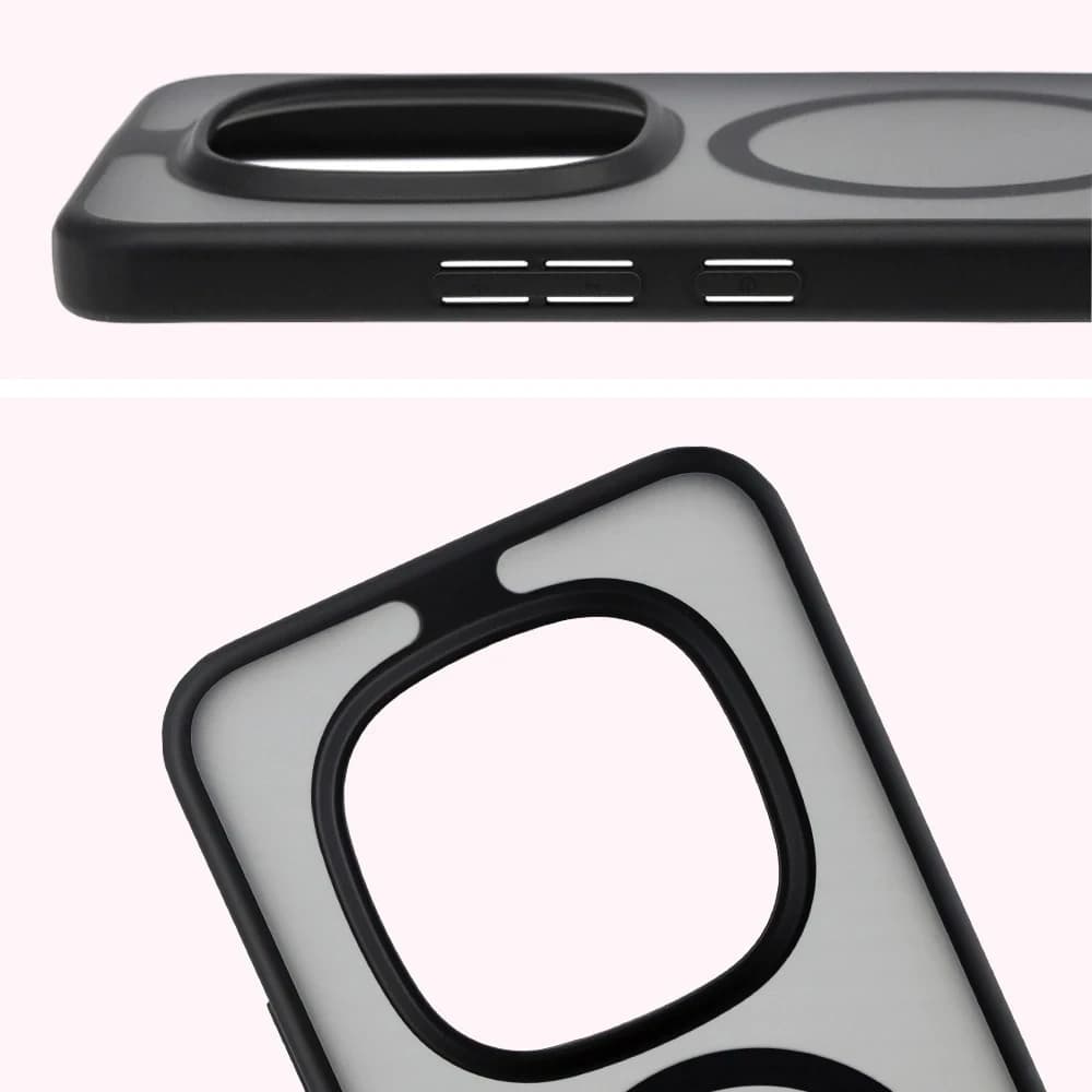 Bizon Case MatteO Magnetic Xiaomi Redmi Note 15 Pro+ Plus 5G smoky black - 4