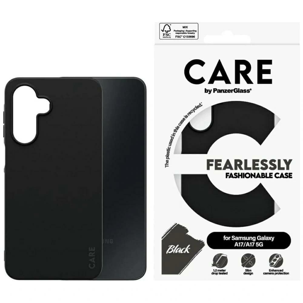 CARE by PanzerGlass Fearlessly Fashionable Samsung Galaxy M17 5G / A17 / A17 5G negru
 - 1