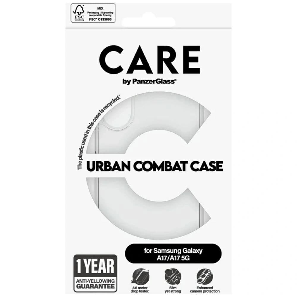 CARE by PanzerGlass Flagship Urban Combat Samsung Galaxy M17 5G / A17 / A17 5G transparent
 - 4