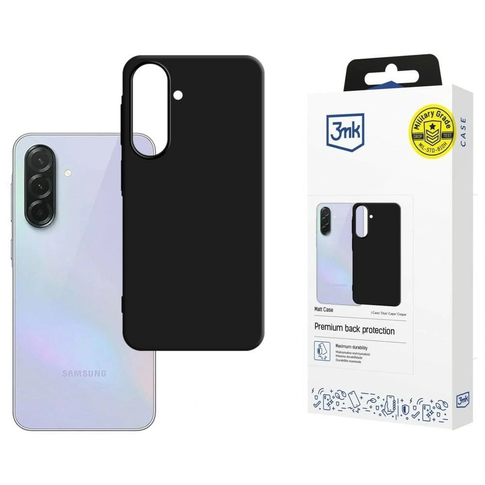 3MK Matt Case Samsung Galaxy A37 černý
