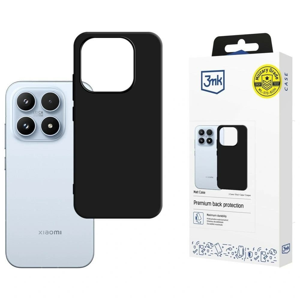 3MK Matt Case Xiaomi 17 černý