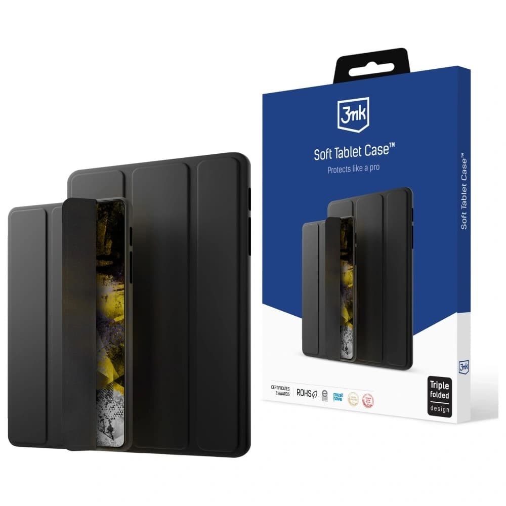3MK Soft Tablet Case Samsung Galaxy Tab A11+ fekete