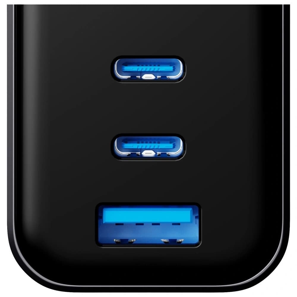 3MK InCharge Lumin PD 67W QC4+ PPS AFC FCP SCP USB-A 2xUSB-C TFT cu display negru
 - 4