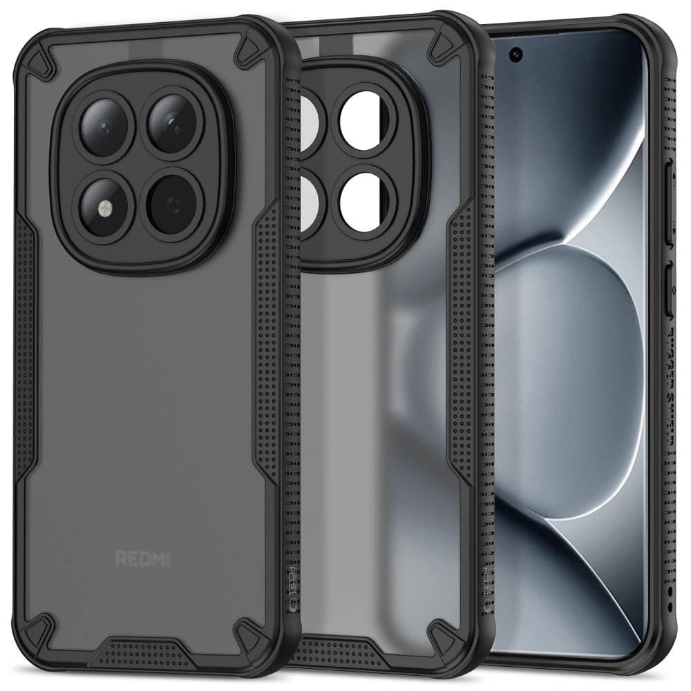 Tech-Protect Rugged Shield Xiaomi Poco M8 Pro / Redmi Note 15 Pro+ Plus 5G Negru Mat
 - 1