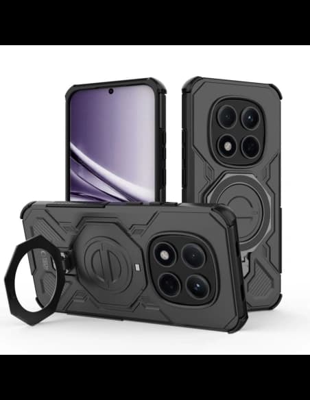 Husa Tech-Protect TacticStand MagSafe pentru Xiaomi Poco M8 Pro / Redmi Note 15 Pro+ Plus 5G Negru Mat
