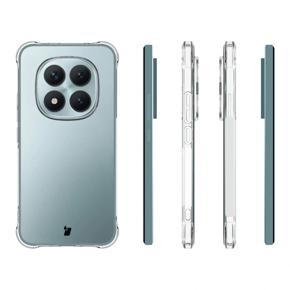 Carcasă Bizon Salpa Xiaomi Redmi Note 15 Pro+ Plus 5G / POCO M8 Pro 5G transparentă
 - 3