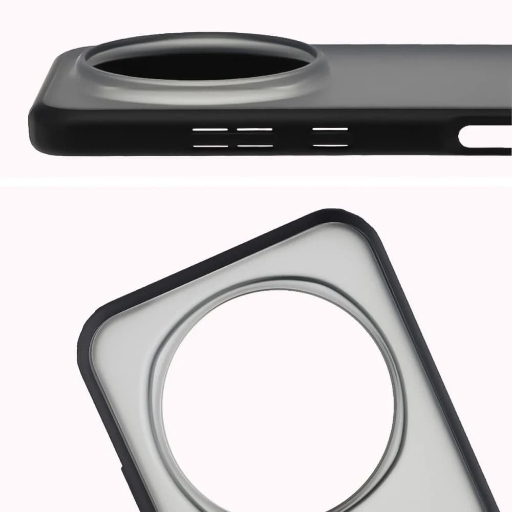 Carcasă Bizon Angelo Honor Magic8 Pro fumurie cu un cadru negru
- 3