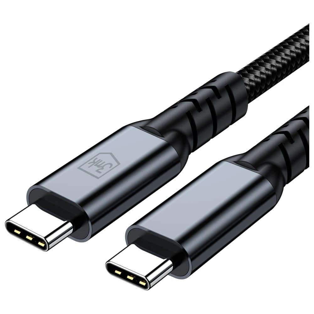 Kabel 3MK Hyper Cable N-SERIES USB-C Thunderbolt 4 1m 48V/5A 40Gb/s 240W 8K60Hhz czarny - 7