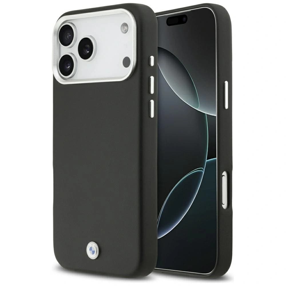 BMW Sign Full Wrapped Metal MagSafe Apple iPhone 17 Pro Max černé